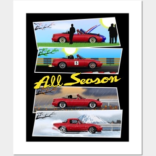 Miata All Season Posters and Art